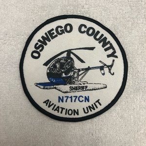 Oswego County Aviation Unit Patch - Vintage - NEW